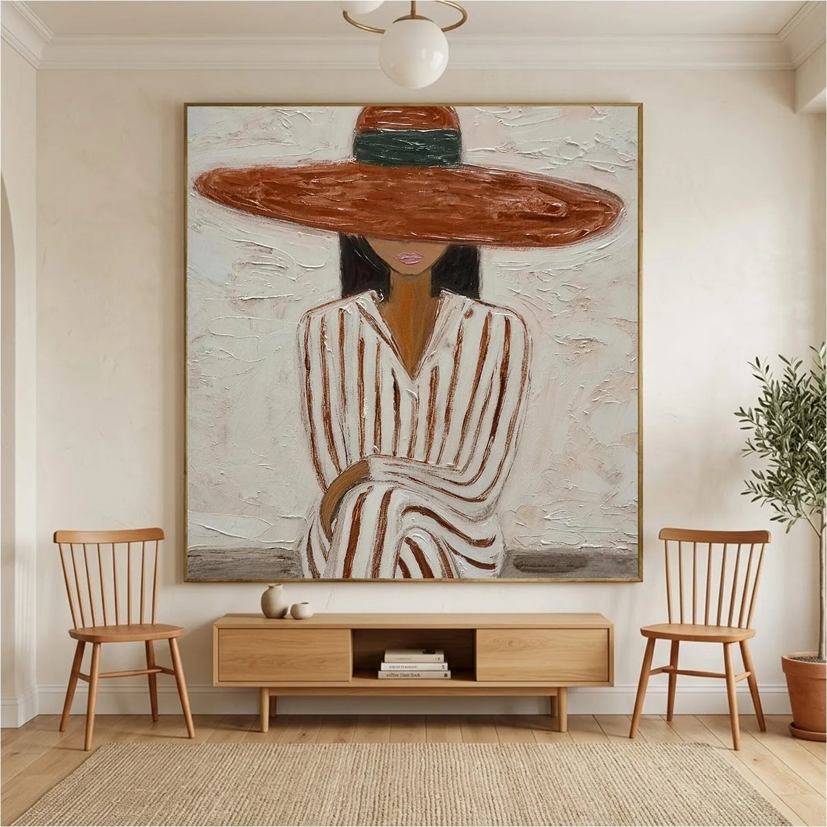 Hand-Painted Vintage Americana Wall Art #VA020