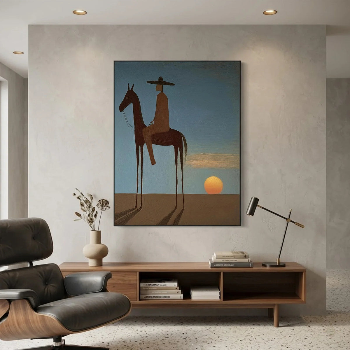 Hand-Painted Vintage Americana Wall Art #VA107