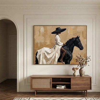 Hand-Painted Vintage Americana Wall Art #VA008