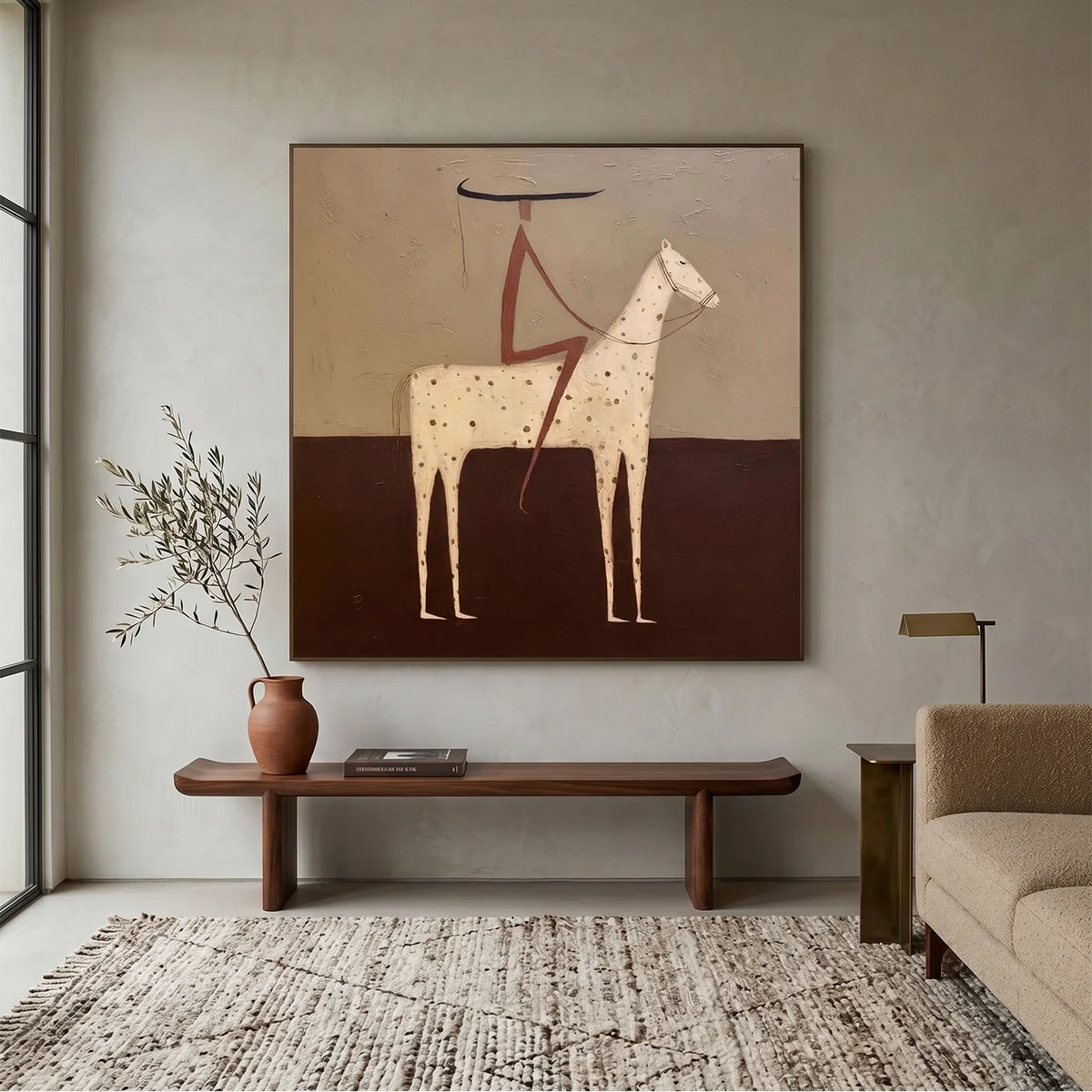 Hand-Painted Vintage Americana Wall Art #VA117