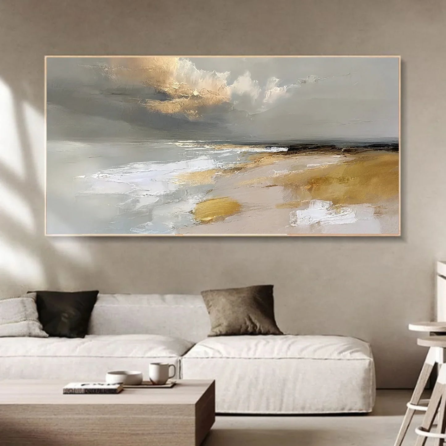 Sea & Sky Abstract Wall Art #MS223