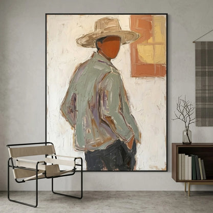 Hand-Painted Vintage Americana Wall Art #VA042