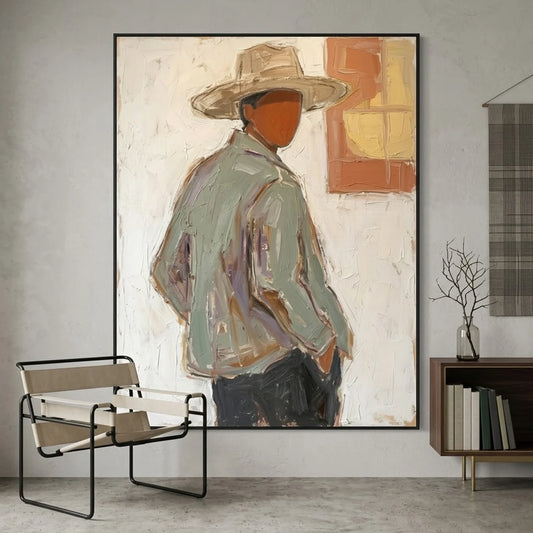 Hand-Painted Vintage Americana Wall Art #VA042