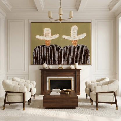 Hand-Painted Vintage Americana Wall Art #VA110