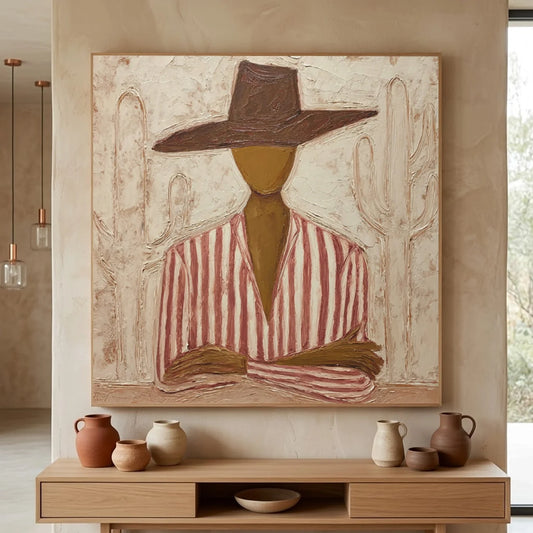 Hand-Painted Vintage Americana Wall Art #VA024