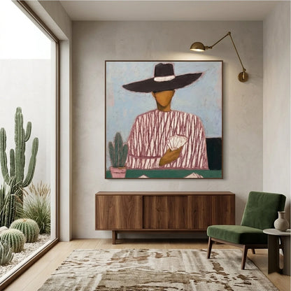 Hand-Painted Vintage Americana Wall Art #VA025
