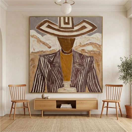 Hand-Painted Vintage Americana Wall Art #VA021
