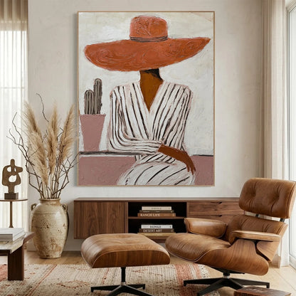Hand-Painted Vintage Americana Wall Art #VA019