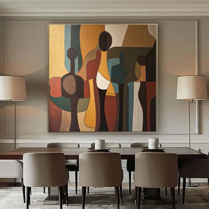 Abstract Canvas Art #WS837