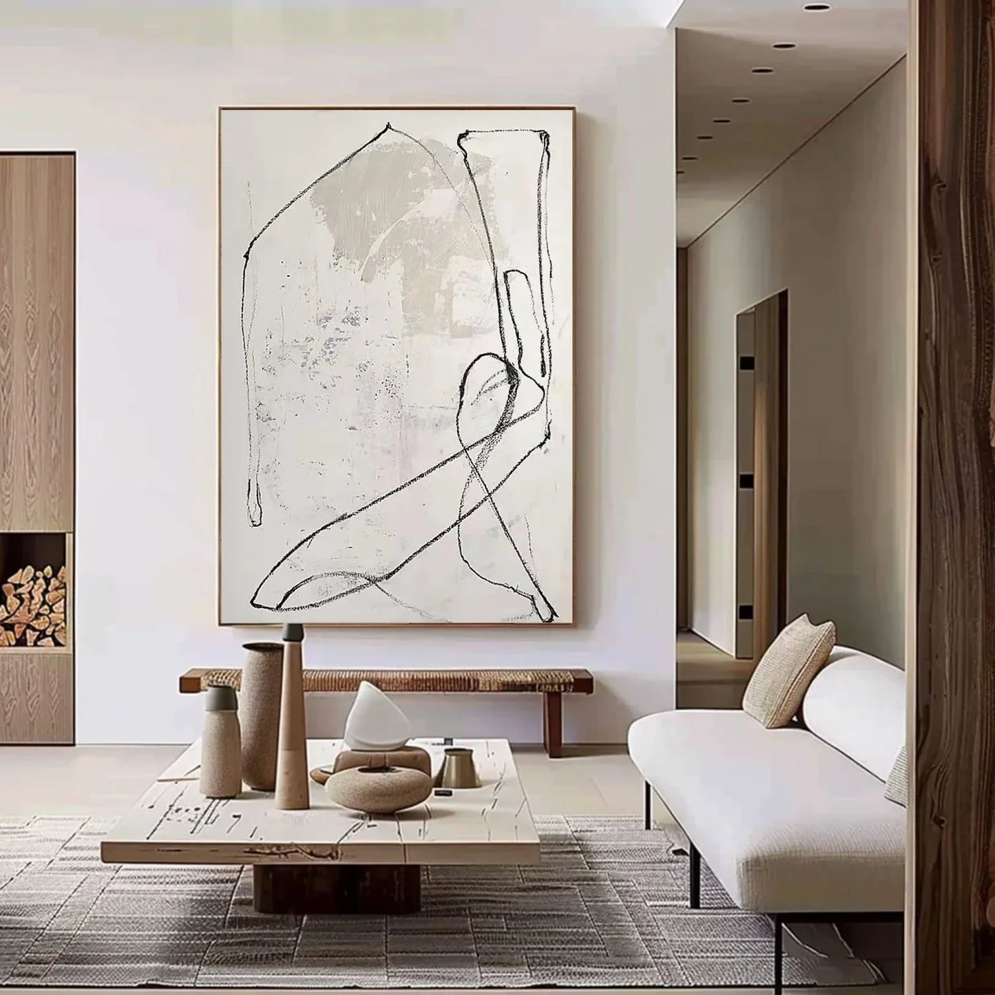 Abstract Canvas Art #WS911