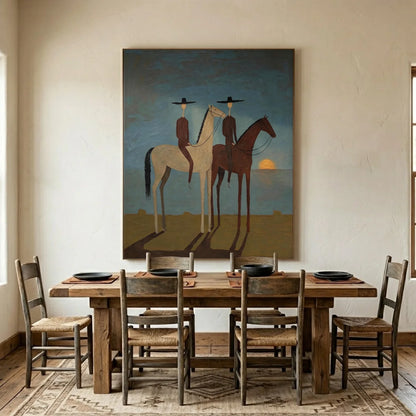 Hand-Painted Vintage Americana Wall Art #VA031