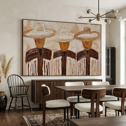 Hand-Painted Vintage Americana Wall Art #VA030