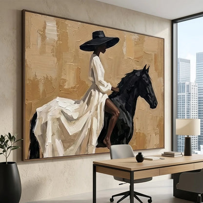 Hand-Painted Vintage Americana Wall Art #VA047