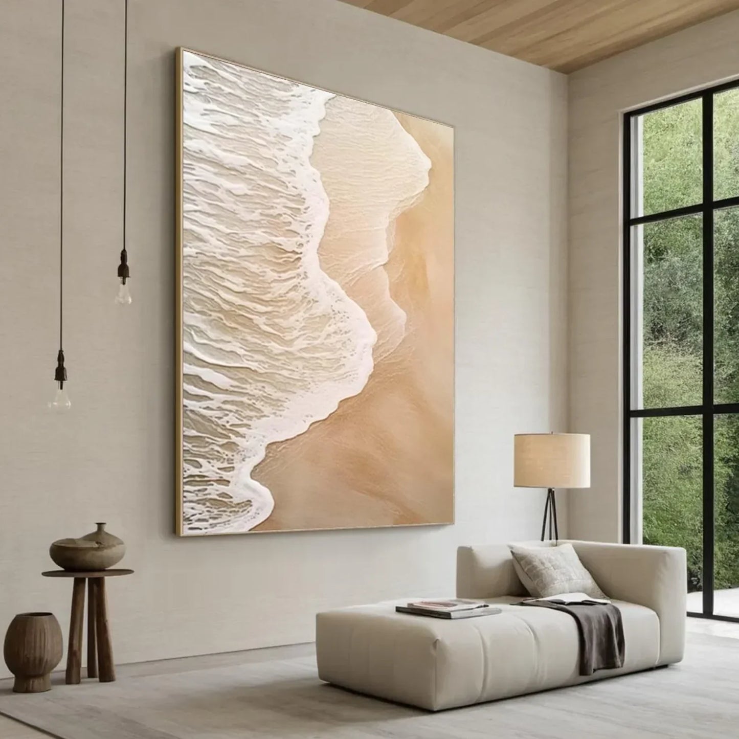 Sea & Sky Abstract Wall Art #MS216