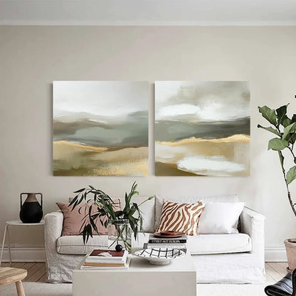 Abstract Canvas Art Set of 2 #WS885