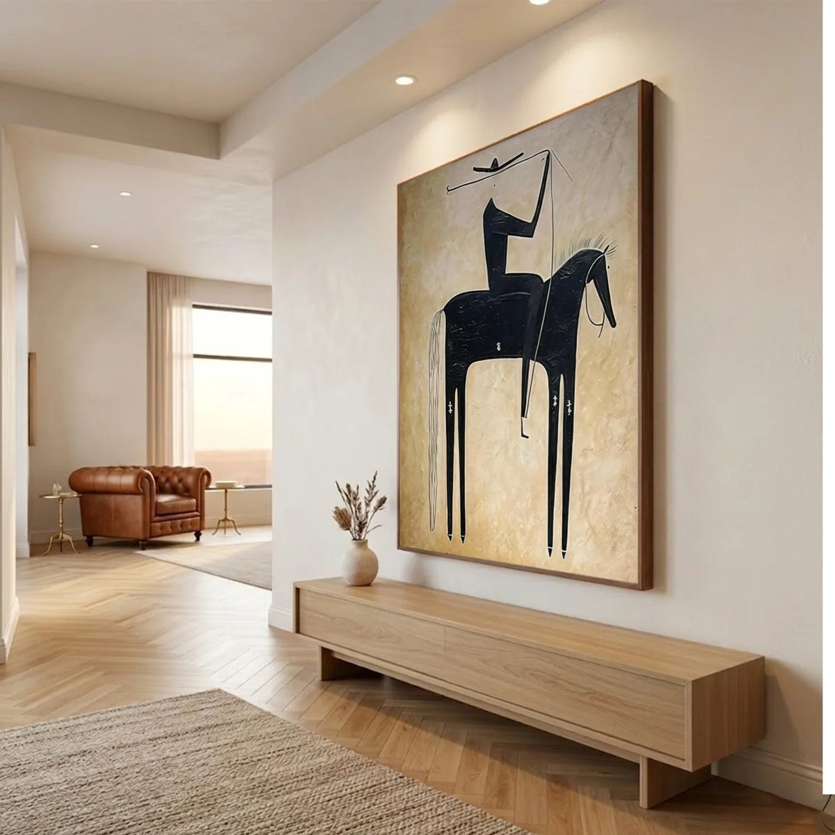 Hand-Painted Vintage Americana Wall Art #VA038