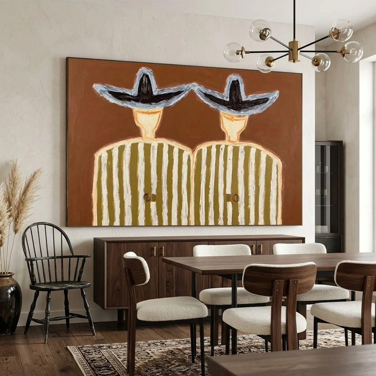 Hand-Painted Vintage Americana Wall Art #VA111