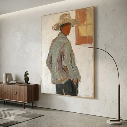 Hand-Painted Vintage Americana Wall Art #VA042