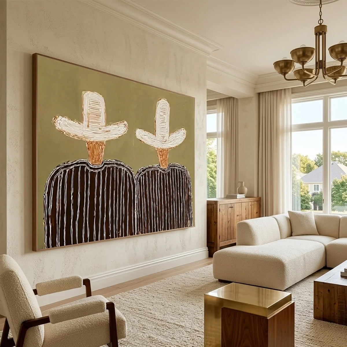 Hand-Painted Vintage Americana Wall Art #VA110