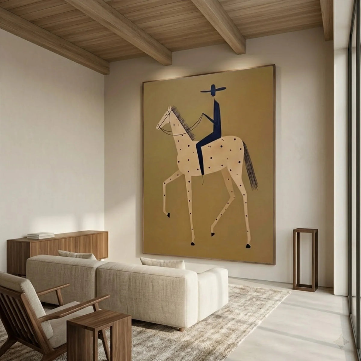 Hand-Painted Vintage Americana Wall Art #VA081