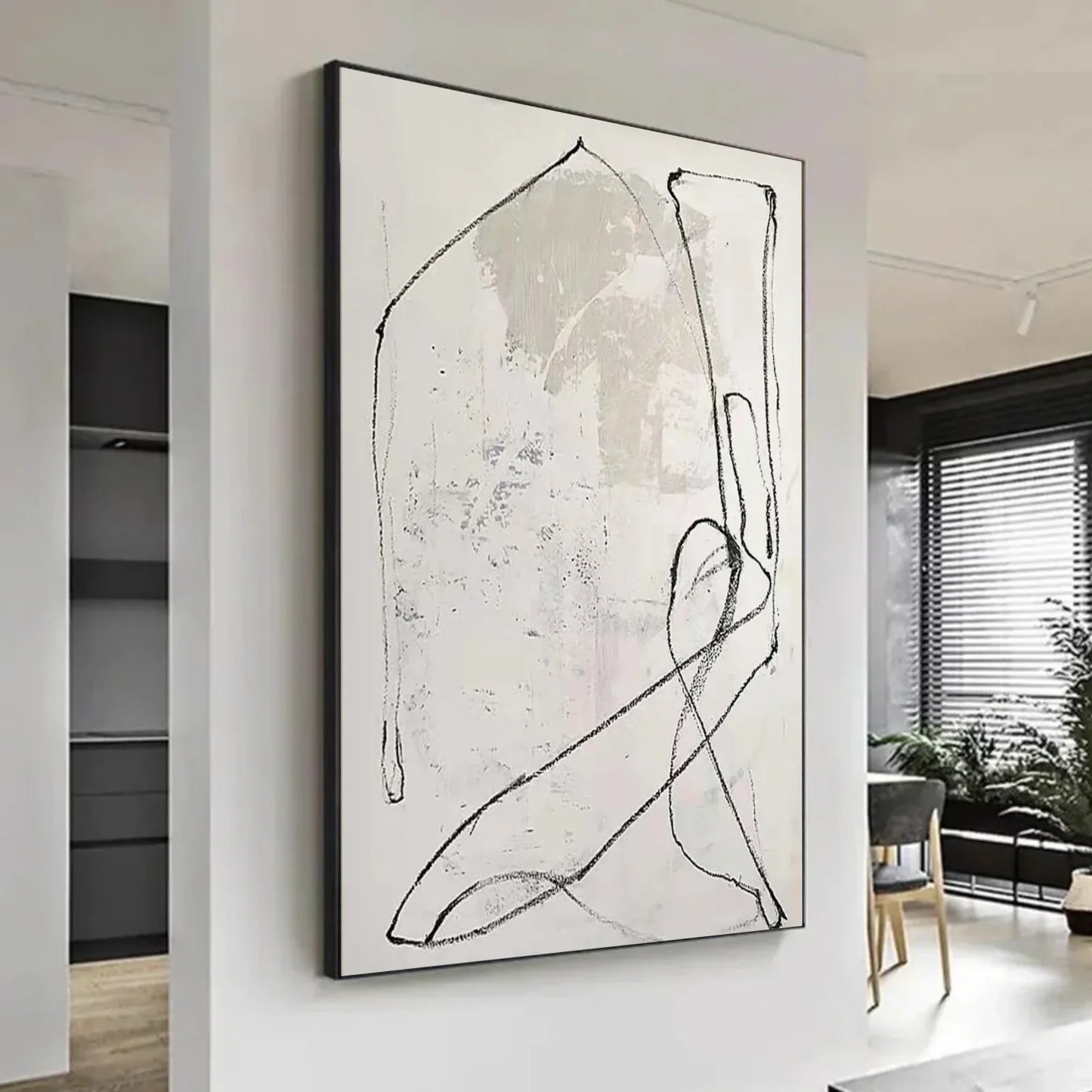 Abstract Canvas Art #WS911