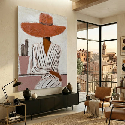 Hand-Painted Vintage Americana Wall Art #VA019