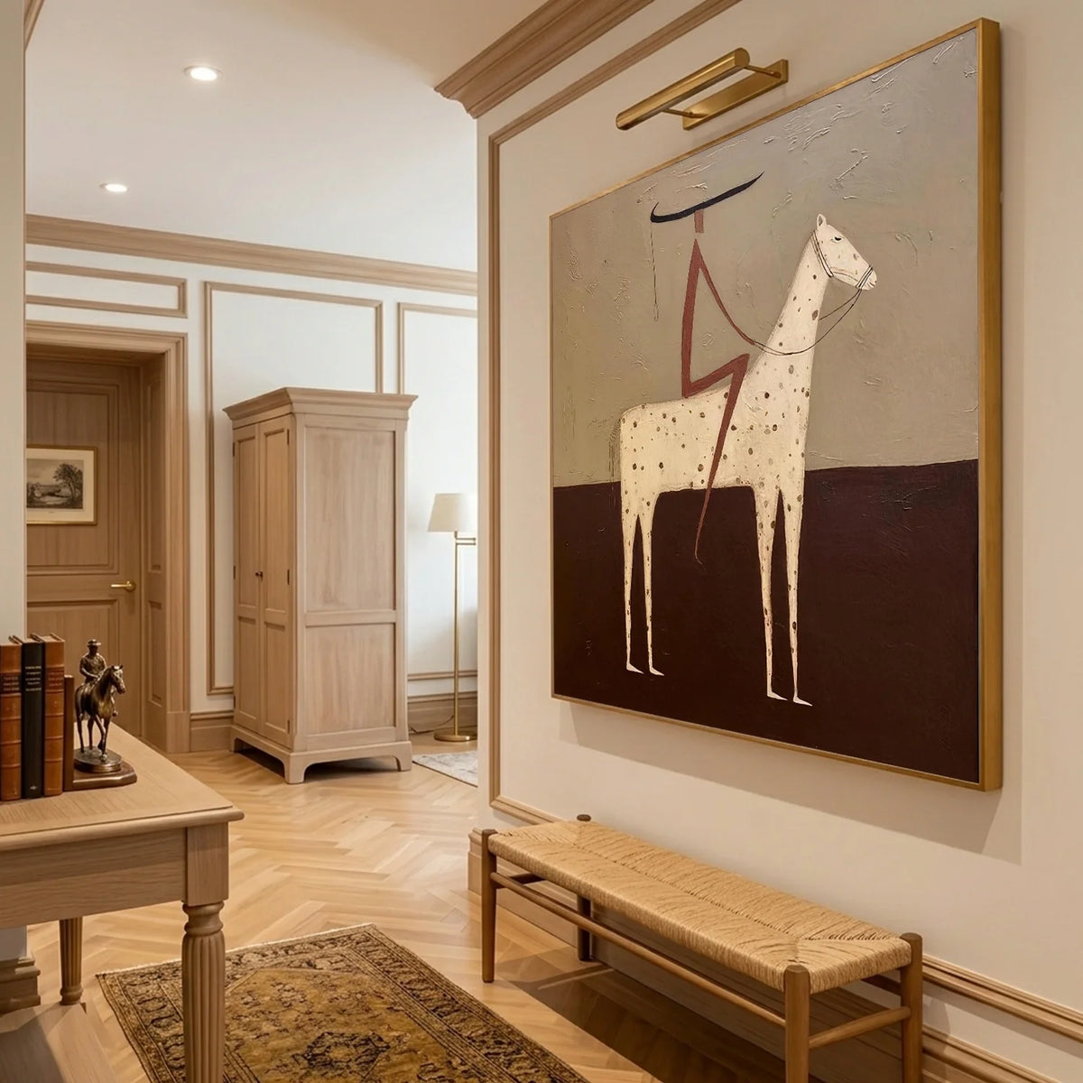 Hand-Painted Vintage Americana Wall Art #VA117