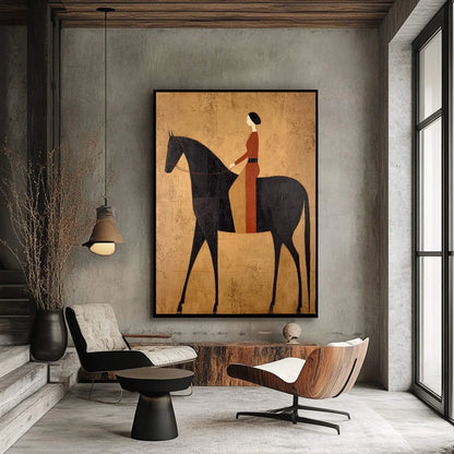 Hand-Painted Vintage Americana Wall Art #VA004