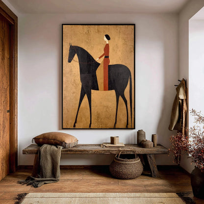 Hand-Painted Vintage Americana Wall Art #VA004