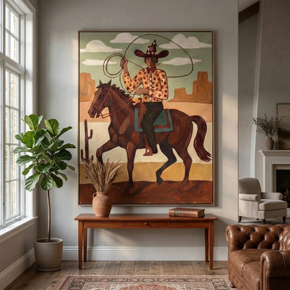 Hand-Painted Vintage Americana Wall Art #VA003