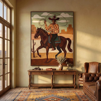 Hand-Painted Vintage Americana Wall Art #VA003