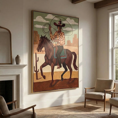 Hand-Painted Vintage Americana Wall Art #VA003
