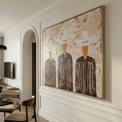 Hand-Painted Vintage Americana Wall Art #VA009