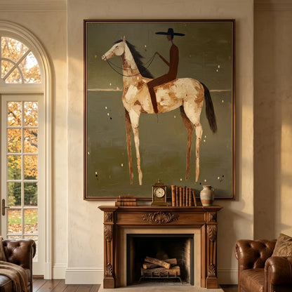 Hand-Painted Vintage Americana Wall Art #VA001