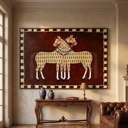 Hand-Painted Vintage Americana Wall Art #VA007