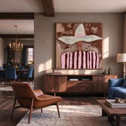 Hand-Painted Vintage Americana Wall Art #VA115
