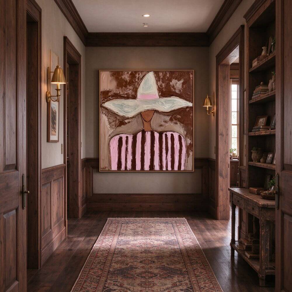 Hand-Painted Vintage Americana Wall Art #VA115