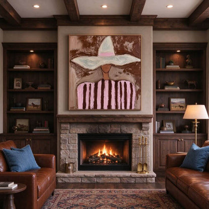 Hand-Painted Vintage Americana Wall Art #VA115