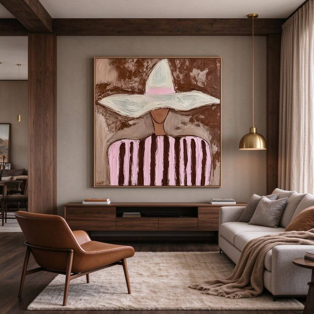 Hand-Painted Vintage Americana Wall Art #VA115