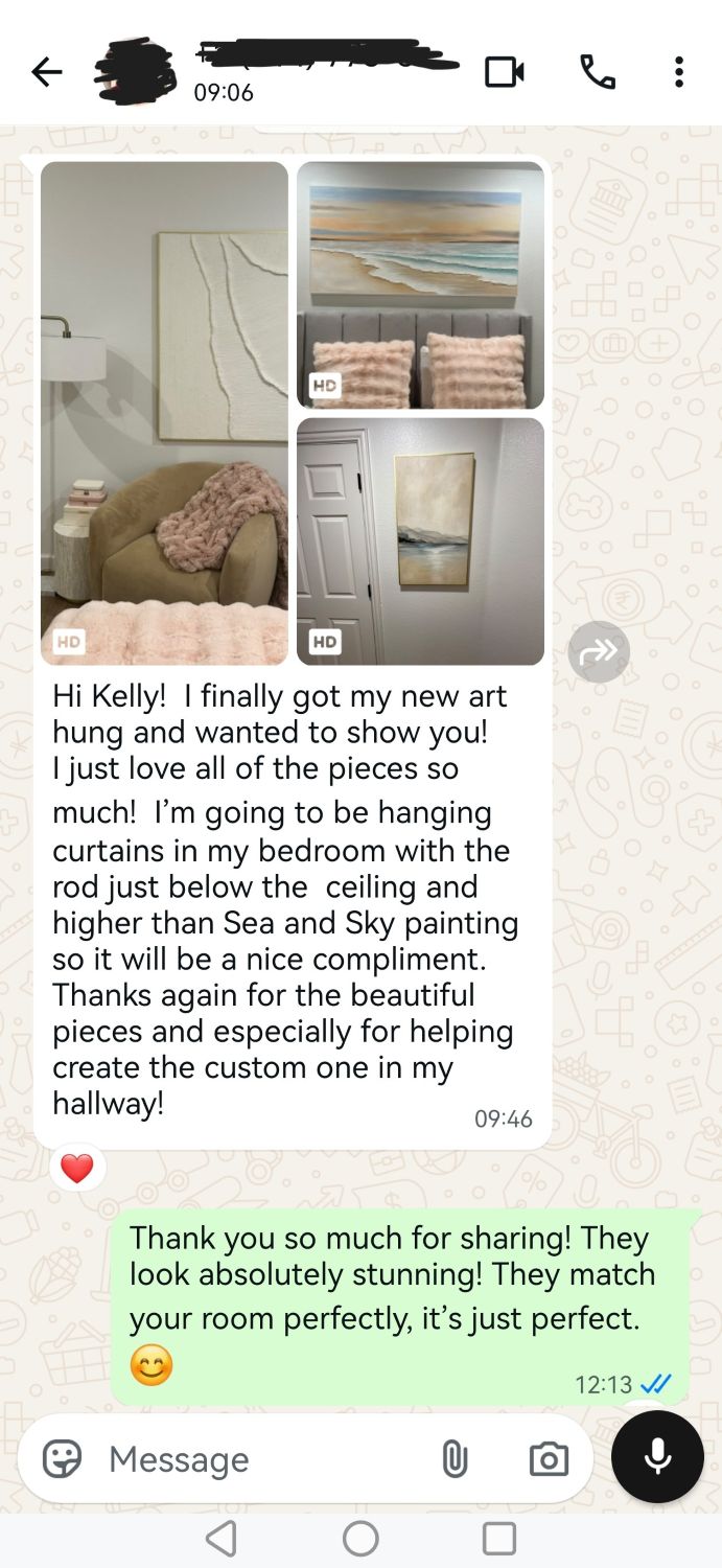Customer feedback screenshot 3