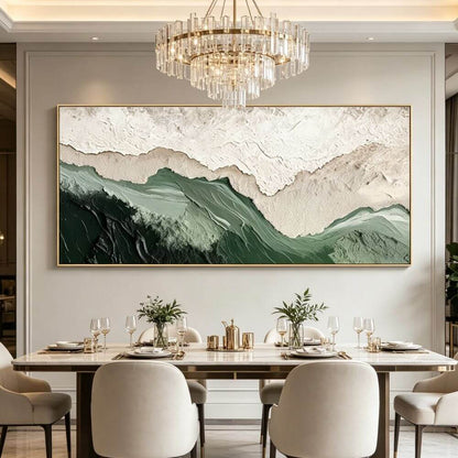 Minimalist Beach Painting Large 3D Textured Wall Art #MS0530
